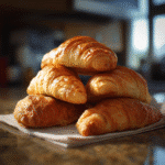 Frozen Costco croissants proofing and baking step-by-step